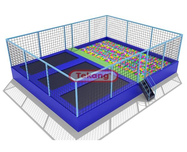 蹦床樂園設施